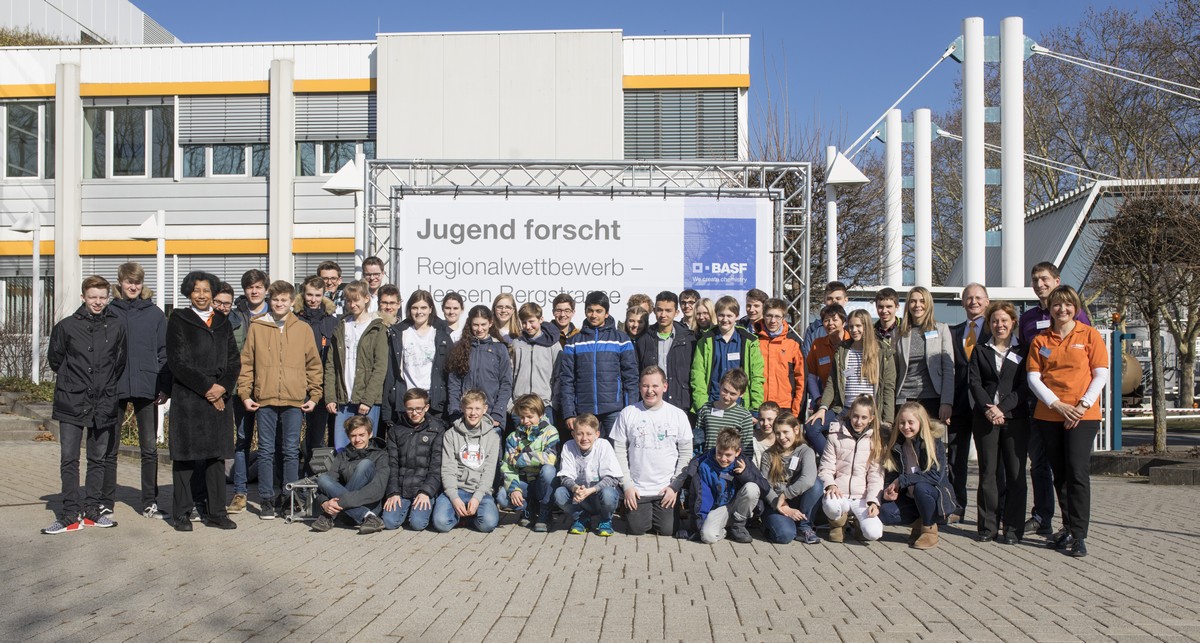 Gruppenbild Jugend forscht 2018