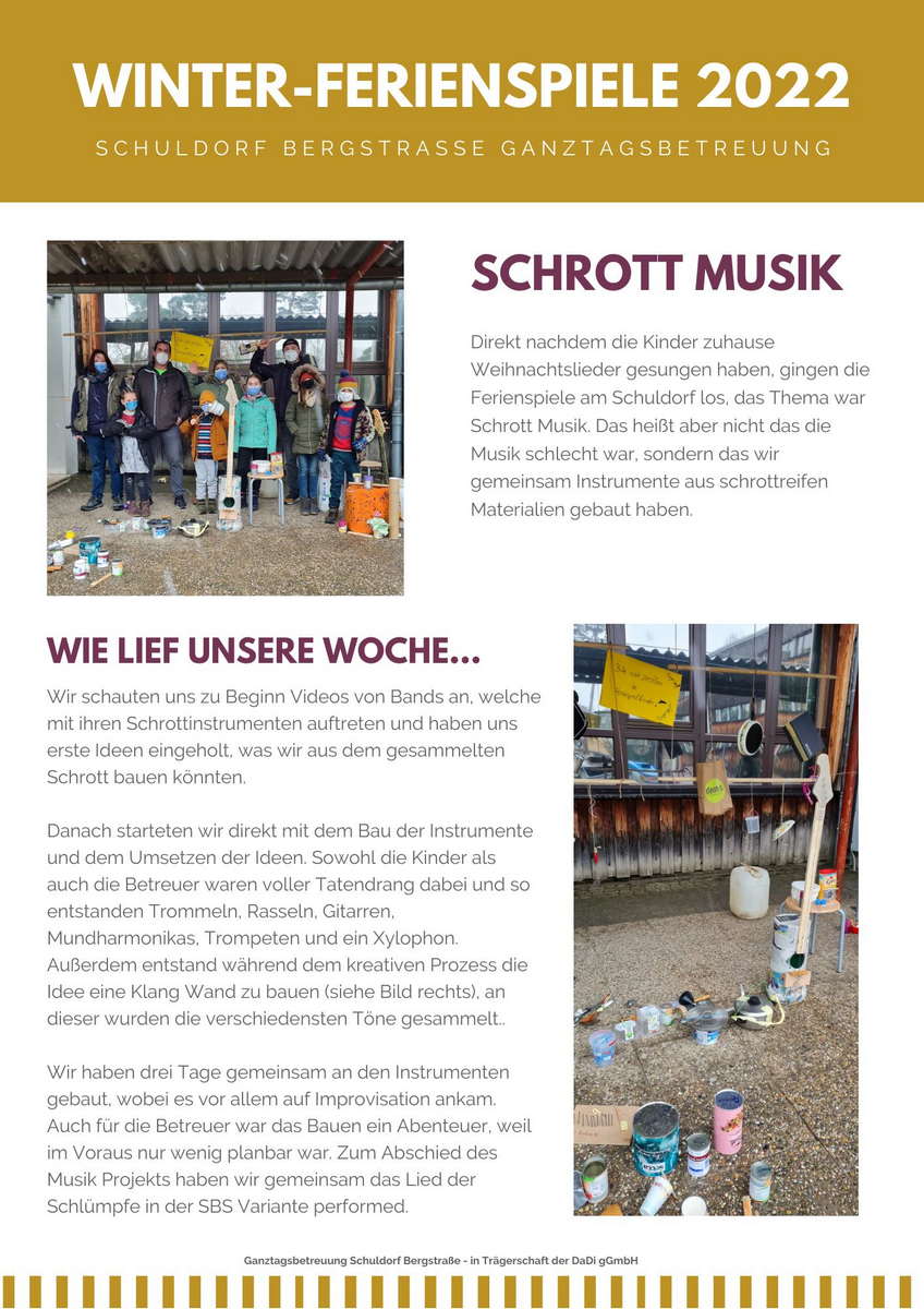 WF Bericht S.1