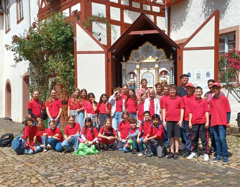Bild Rüdesheim Chorklasse 2024