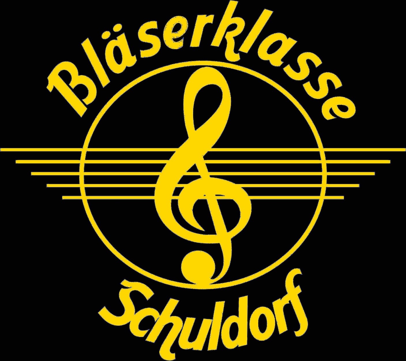 Logo gold auf schwarz