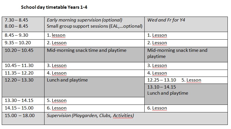 timetable 2016 01